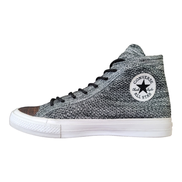 CONVERSE Mens 8 Womens 10, CTAS 2 Hi Flyknit Shoes 157510C All Star Chuck Taylor - Picture 9 of 13
